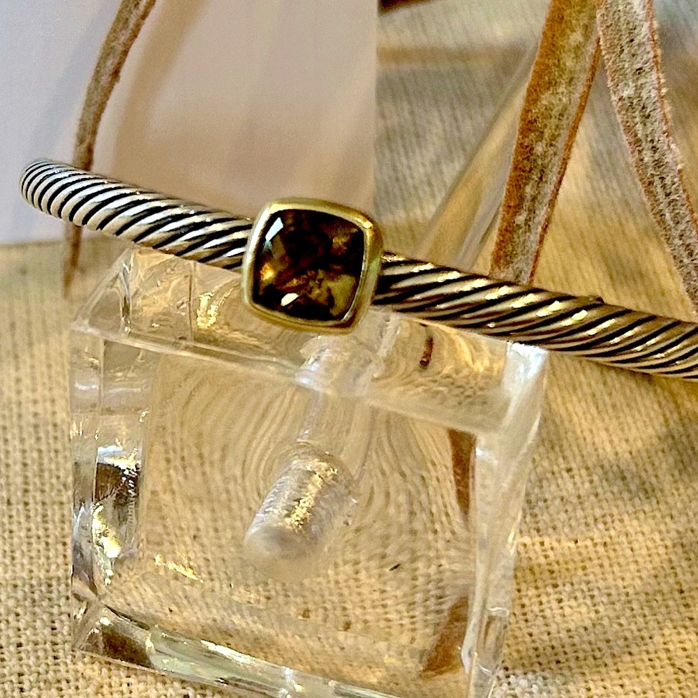4mm David Yurman Cable Classics Station Bracelet